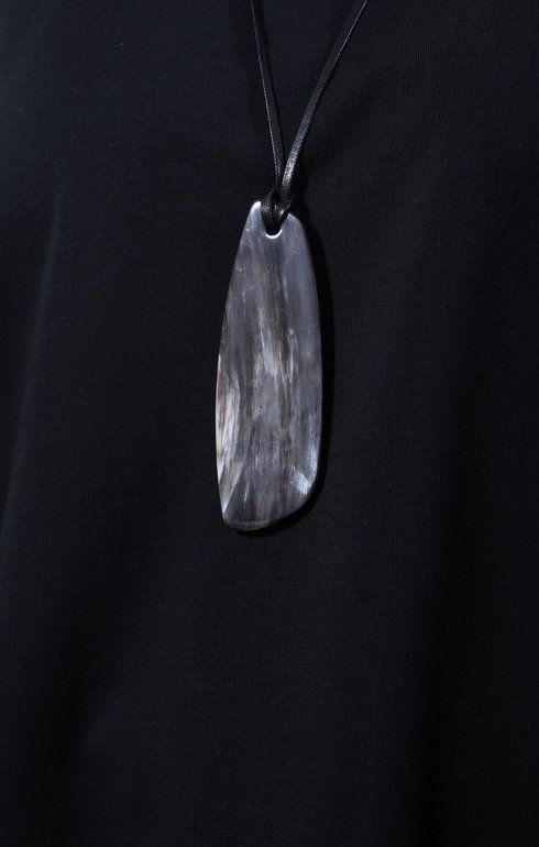 Necklace Alpha Closed Black