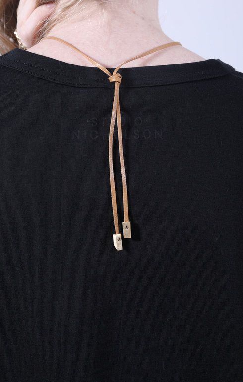 Necklace Triangle Closed Brown