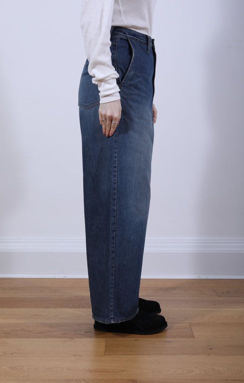 14oz Denim Port Baggy Pants