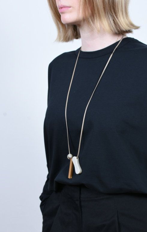 Horn Three Piece Necklace