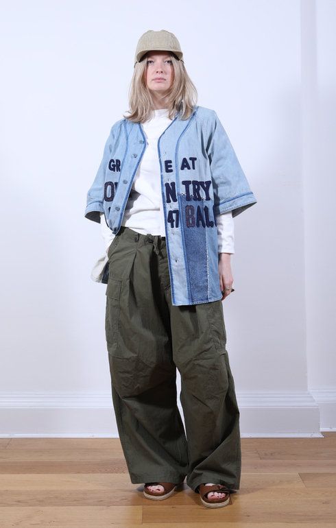 8oz Denim GREAT KOUNTRY Baseball Shirt