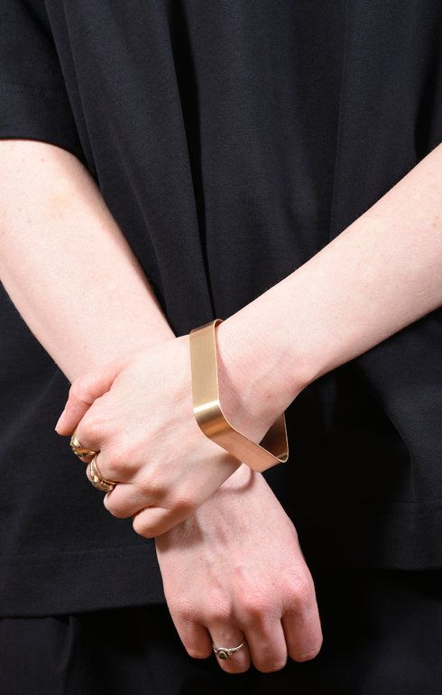 Bracelet Bronze Square (S) - Gold