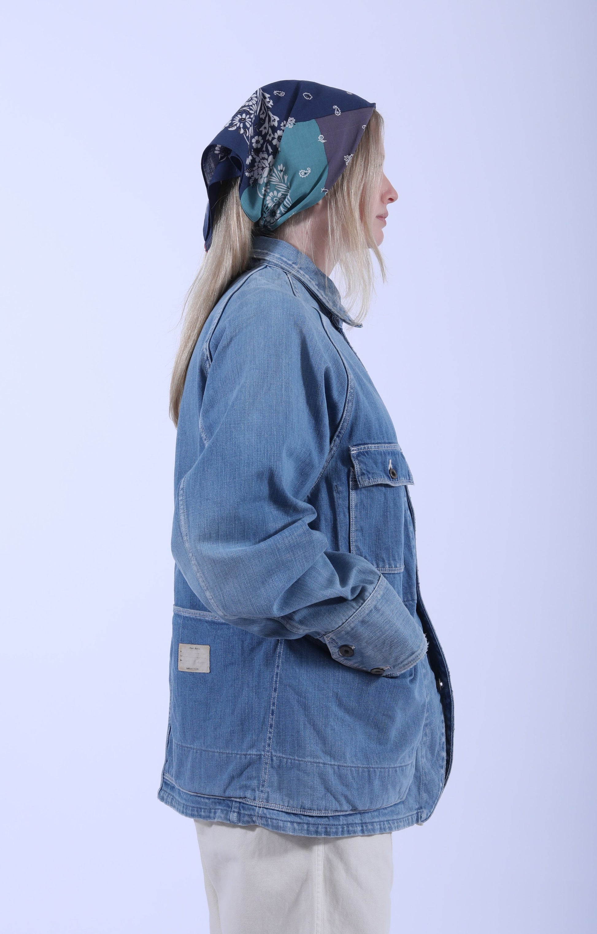 12oz Denim CACTUS Coverall Mid Wash