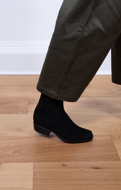 Botin CT Suede Black