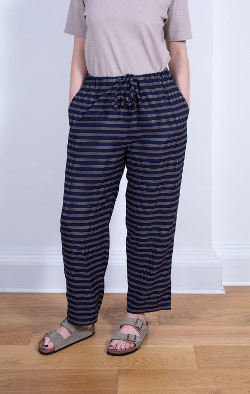 Drawstring Pants Navy