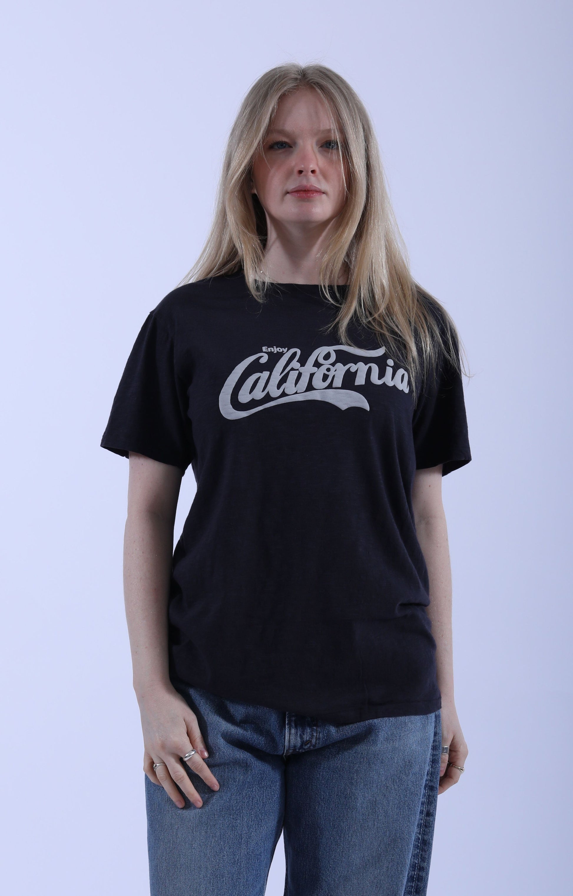 "Enjoy Cal" Tee Black
