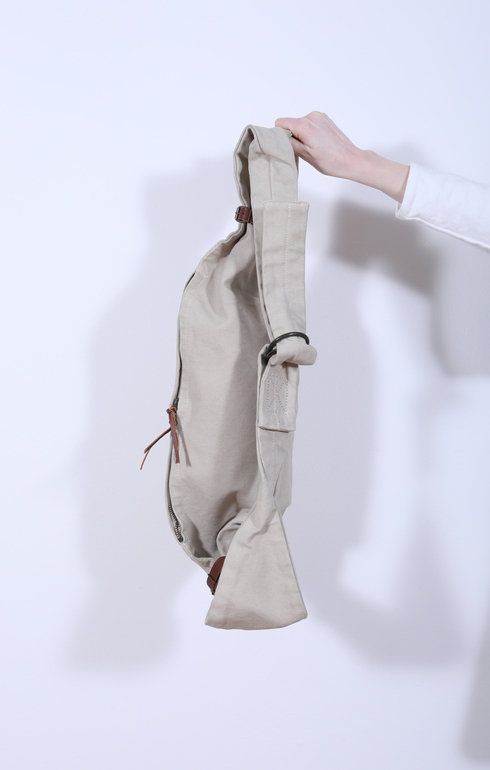 #6 Canvas LITTE SNUFKIN Bag Ecru