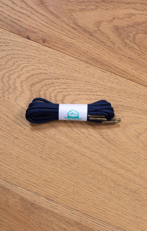 Navy Blue Brass Finish Laces