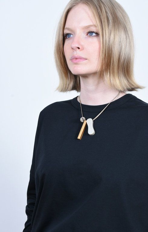 Horn Three Piece Necklace