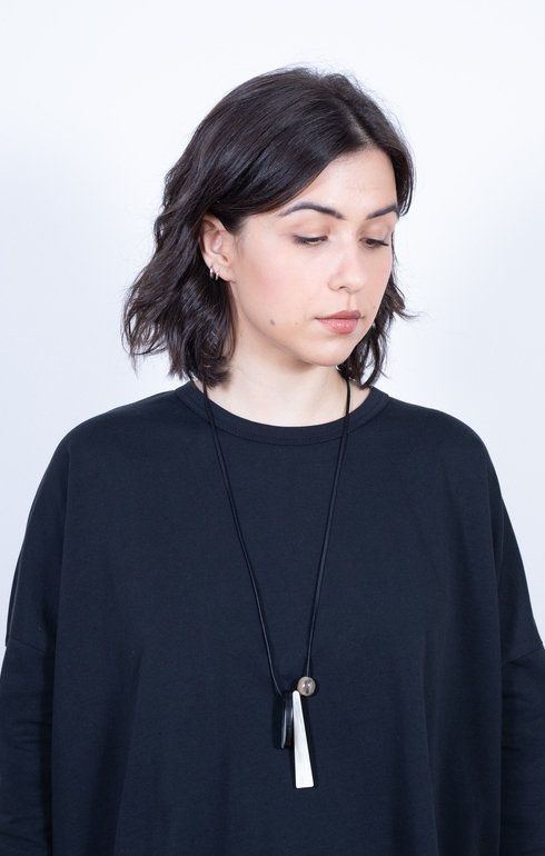 Necklace Horn 3 Part Clic Pendant