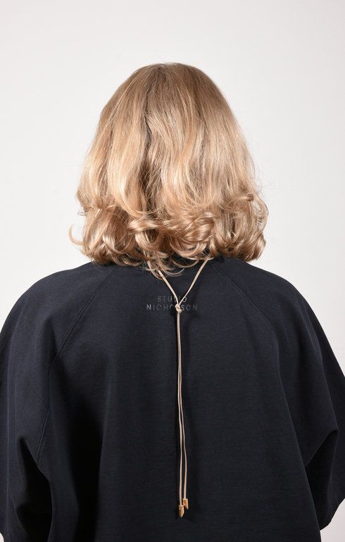 Necklace Horn Menhir Beige