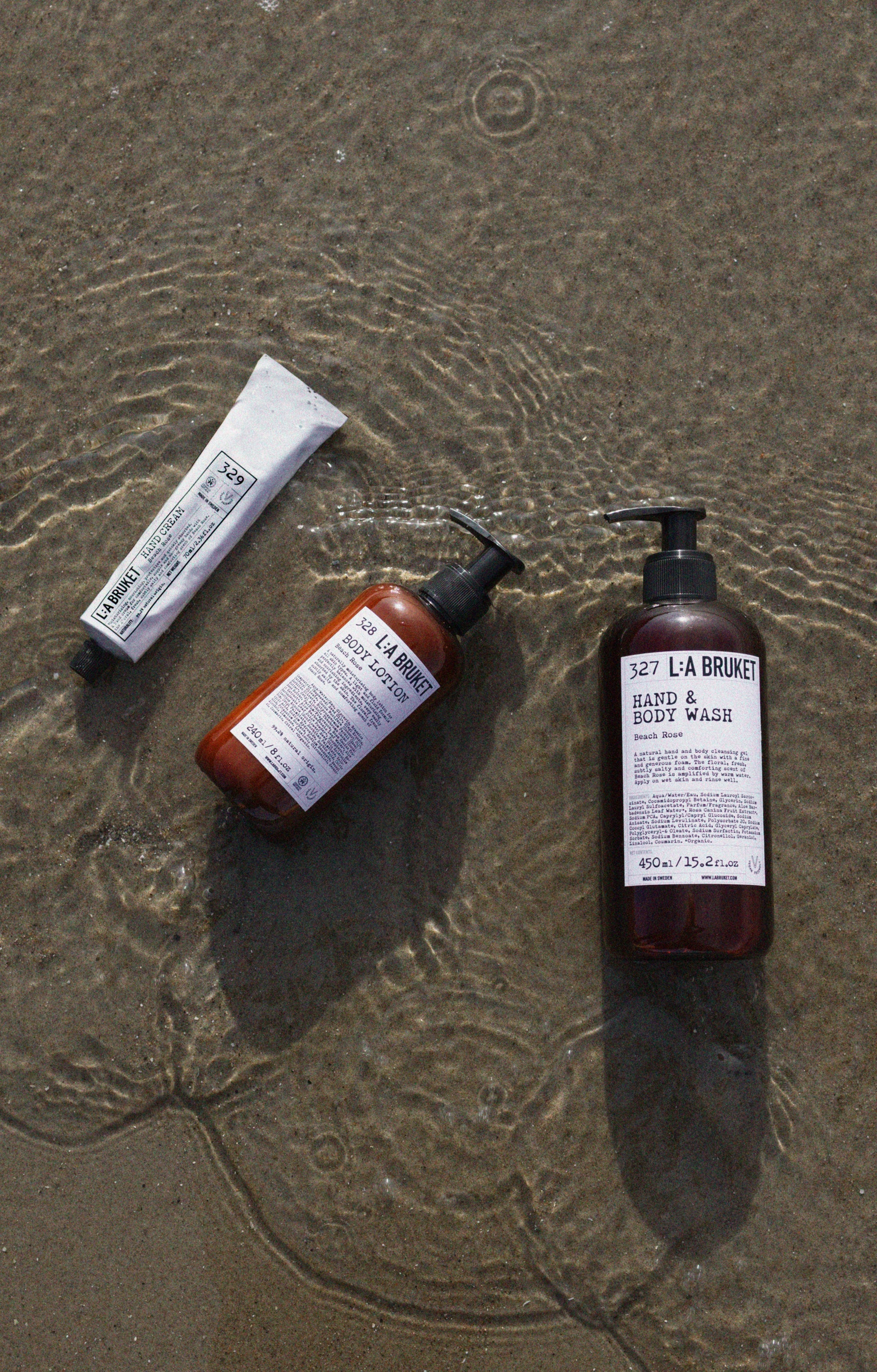 No. 327 Large Hand & Body Wash Beach Rose