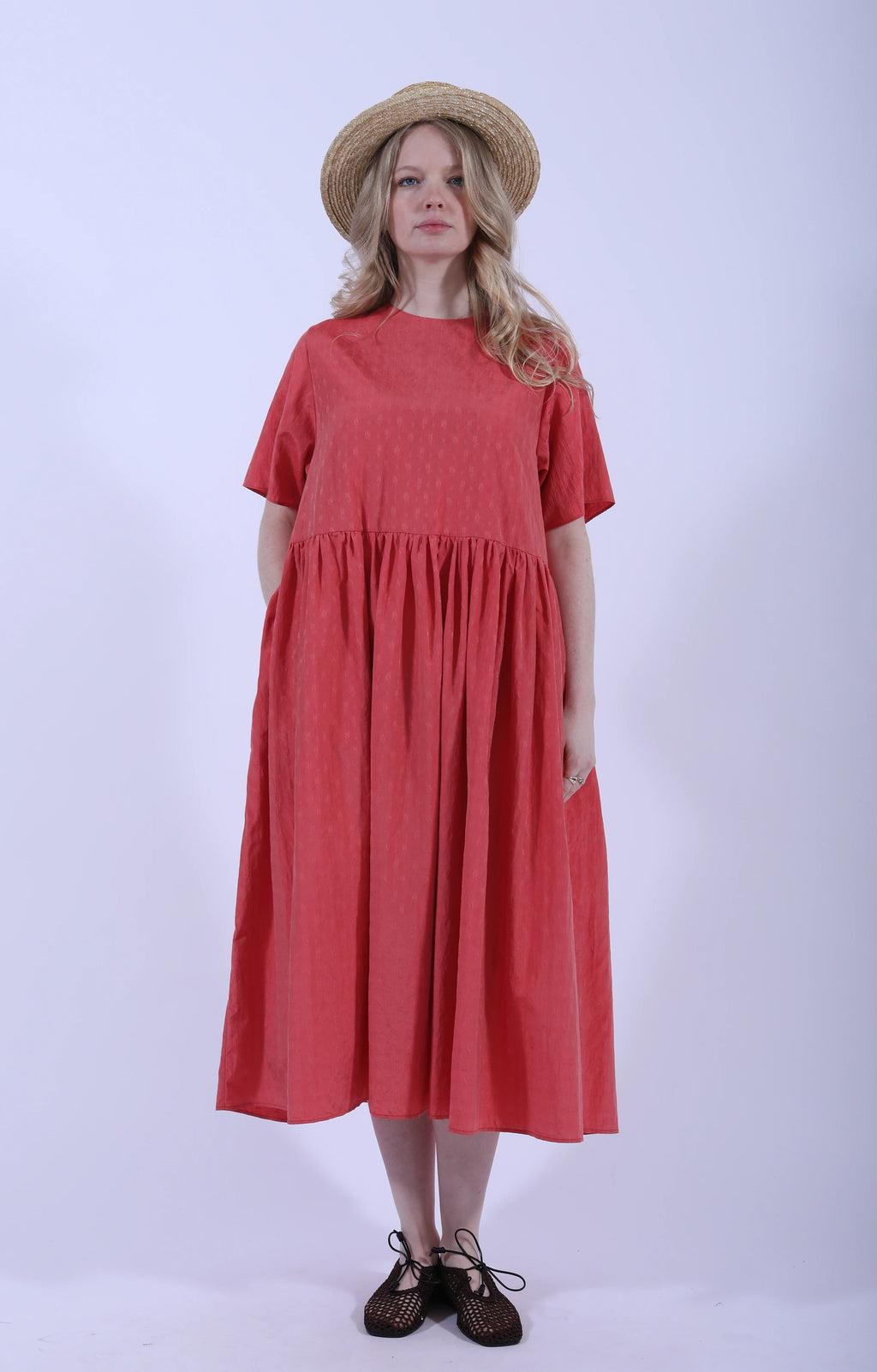 Mumu Dress Red