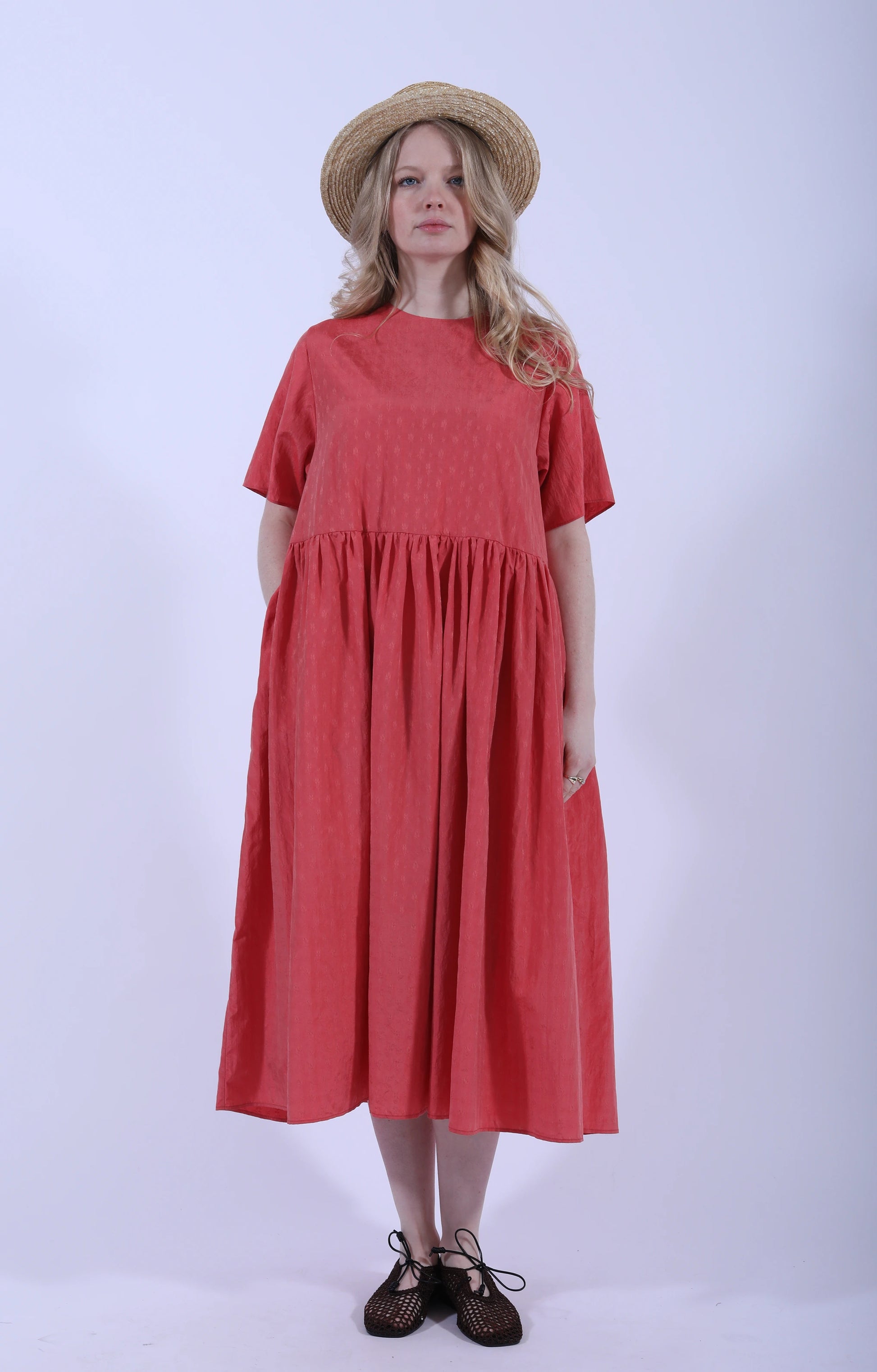 Mumu Dress Red