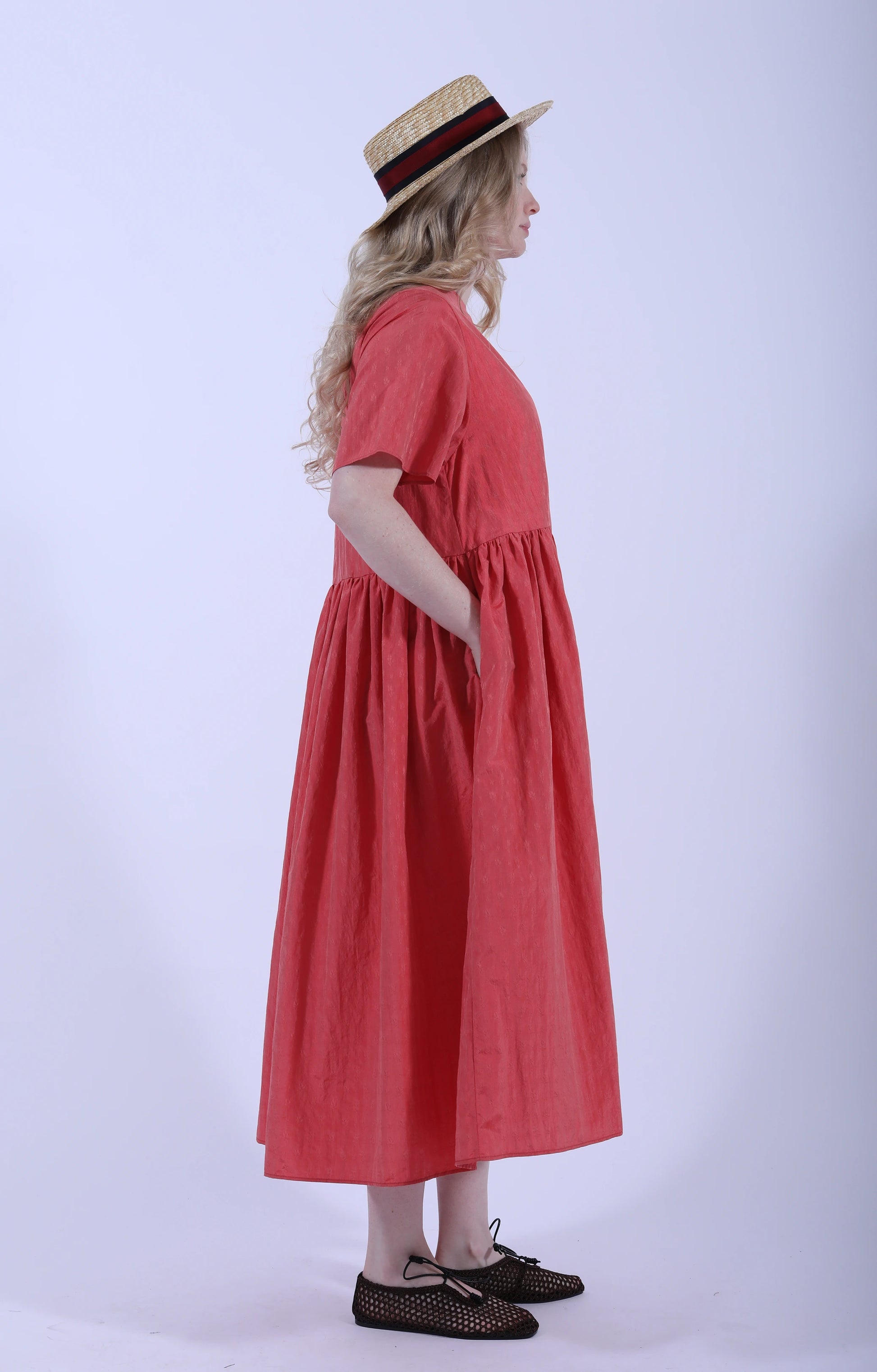 Mumu Dress Red