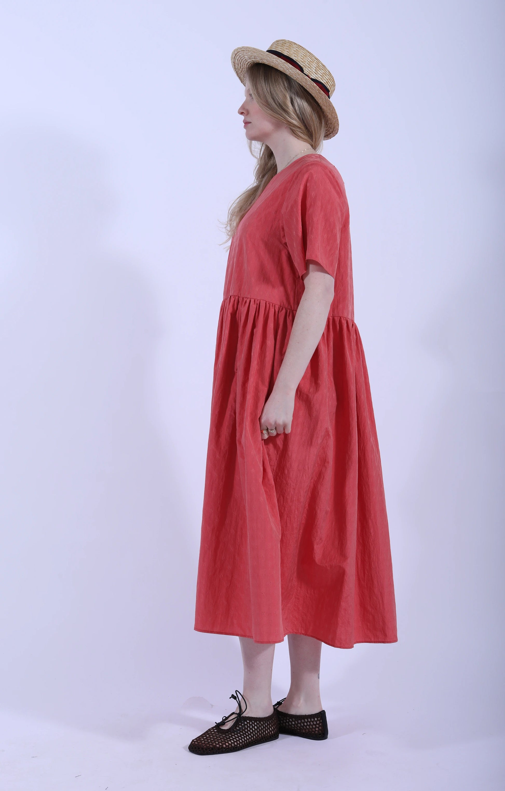Mumu Dress Red