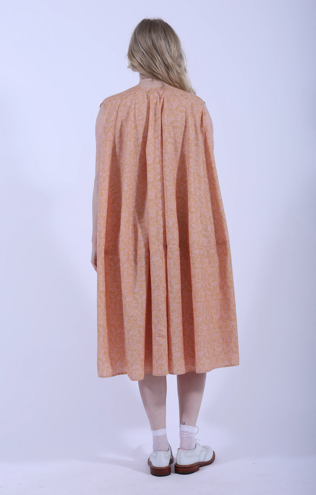 Eclipse Dress Peach Flora