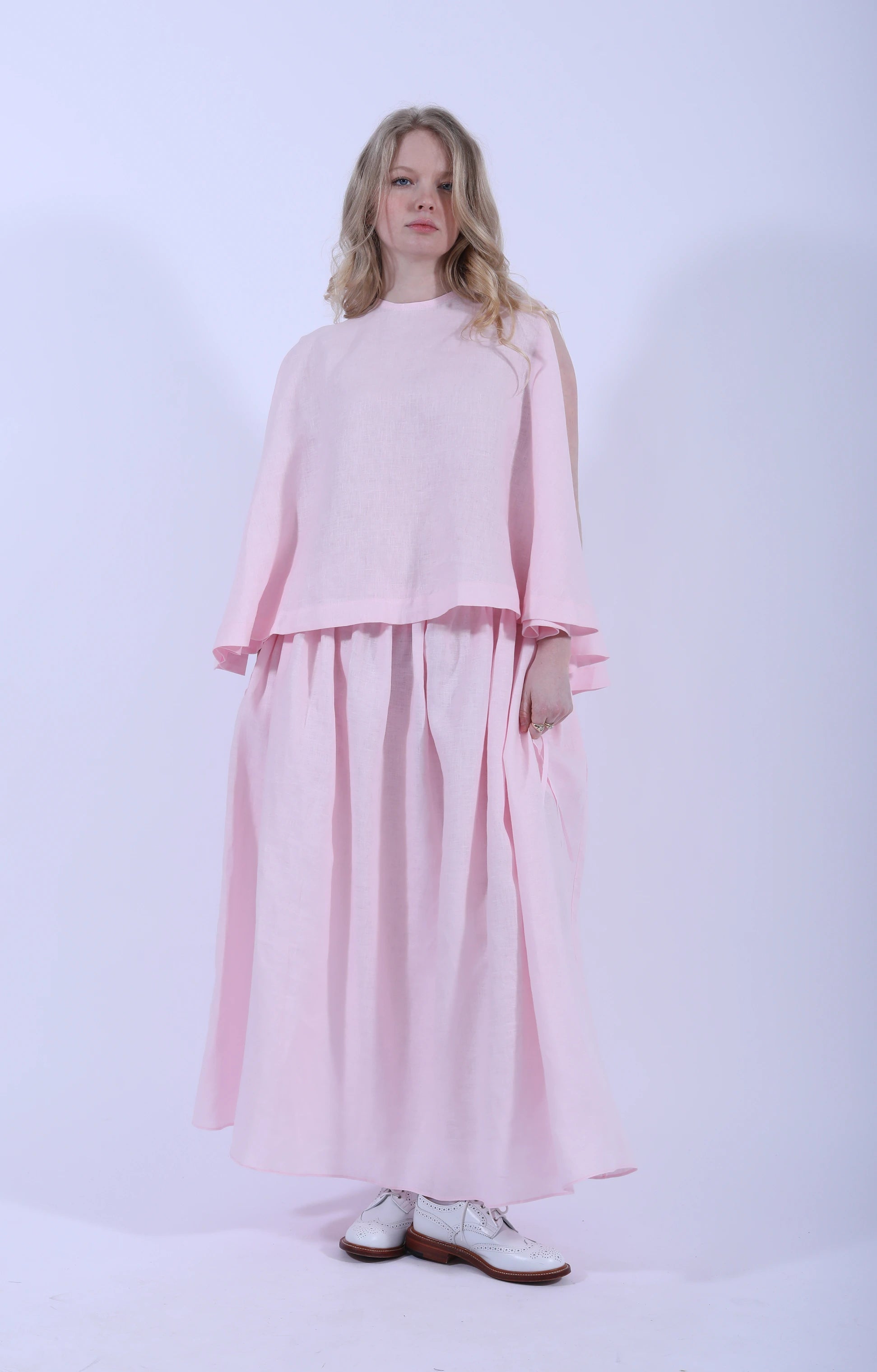 Hansa Tie Skirt Camellia