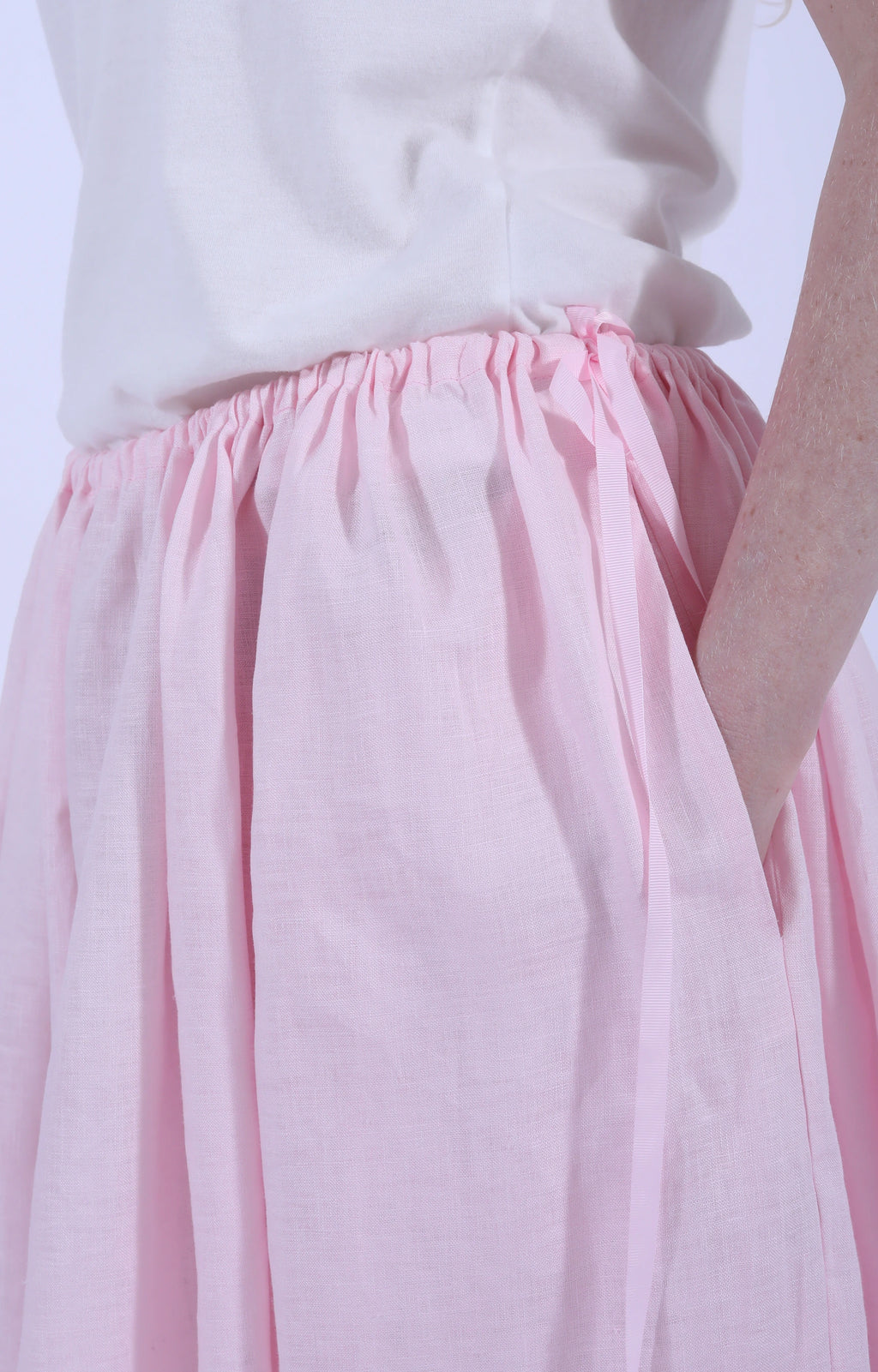 Hansa Tie Skirt Camellia