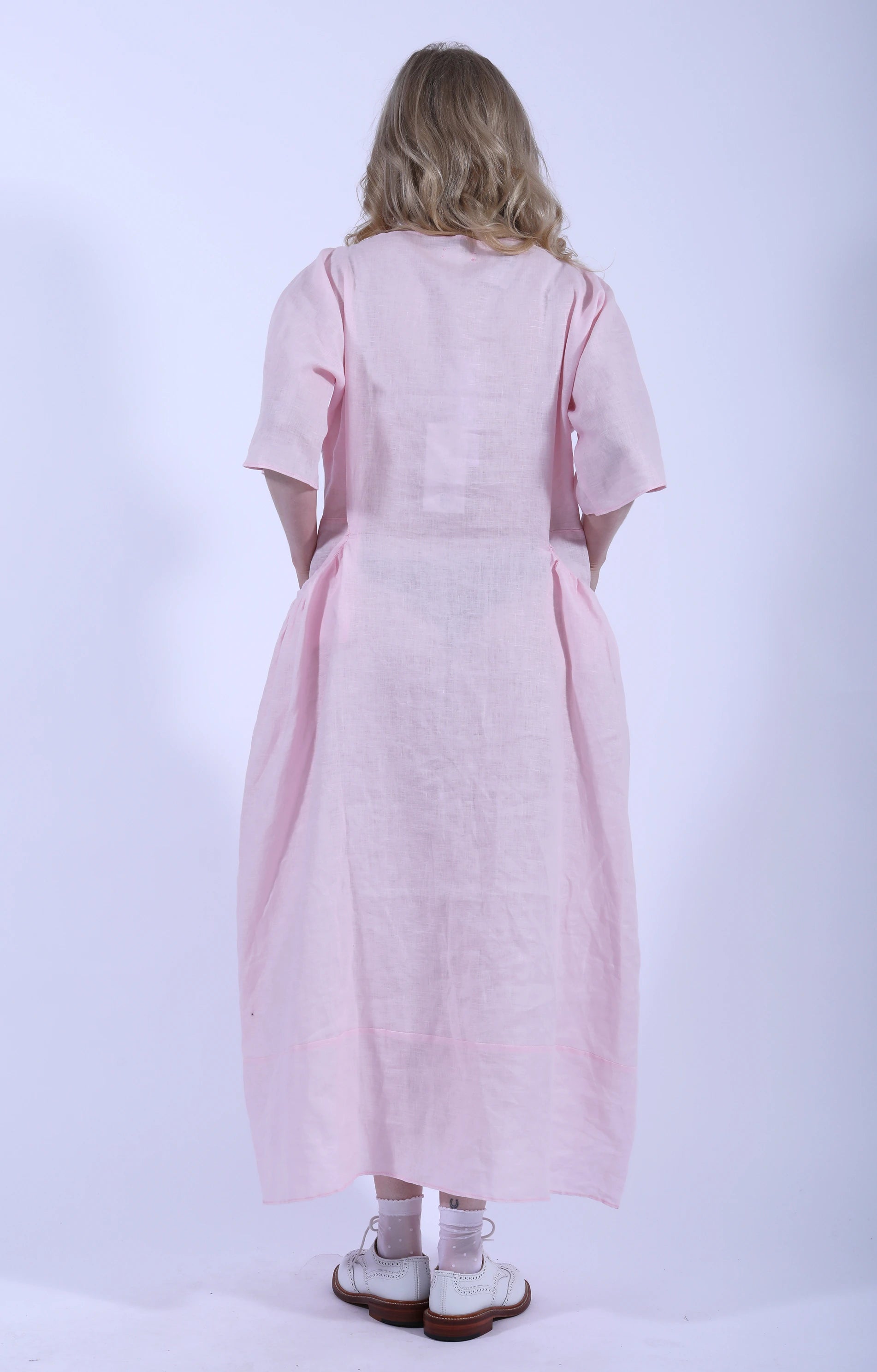 Korresia Gathered Dress Camellia