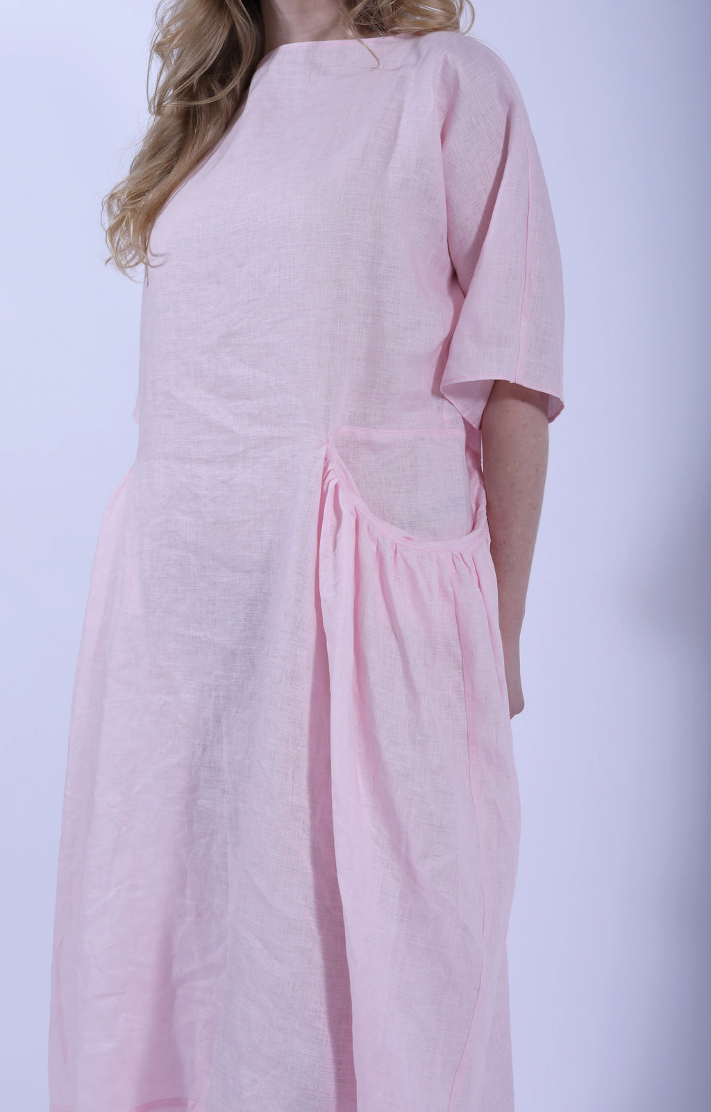 Korresia Gathered Dress Camellia