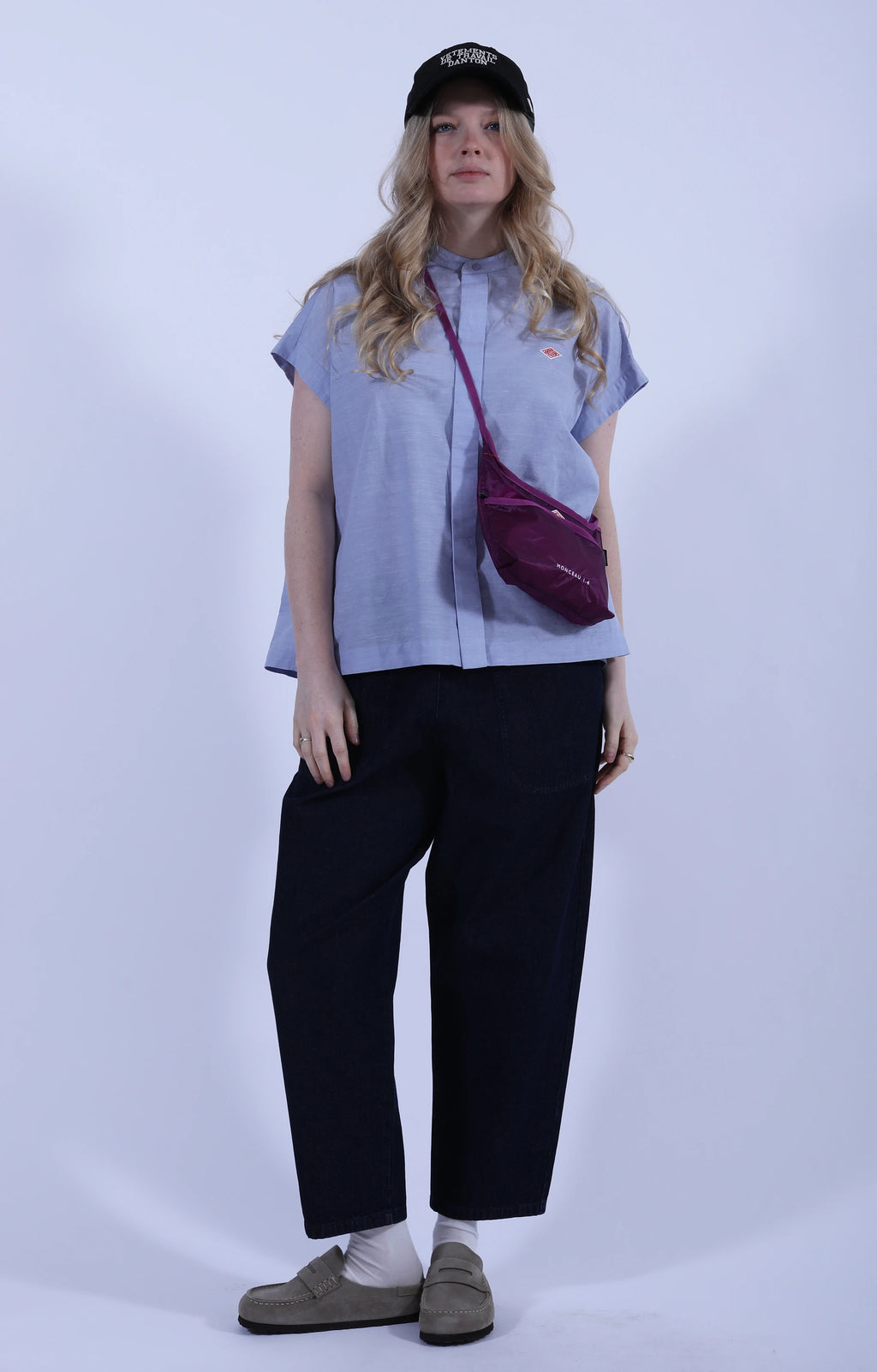 Sleeveless Shirt Light Blue