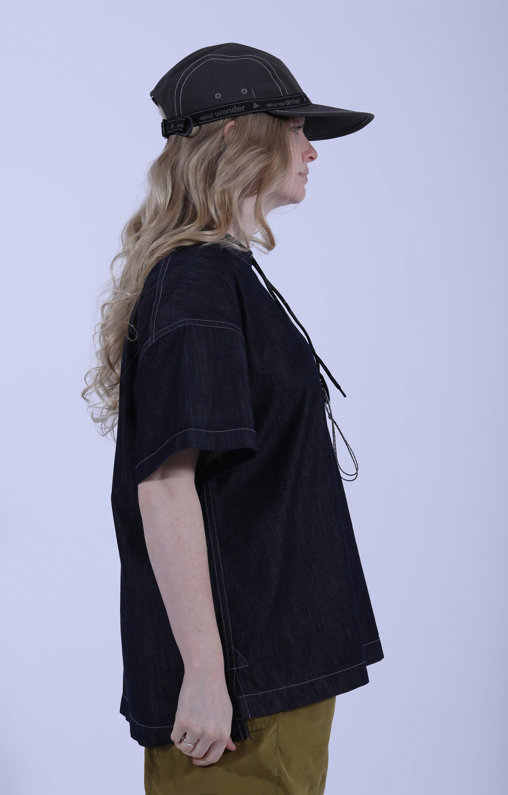 Dry Easy Denim T (W) Navy