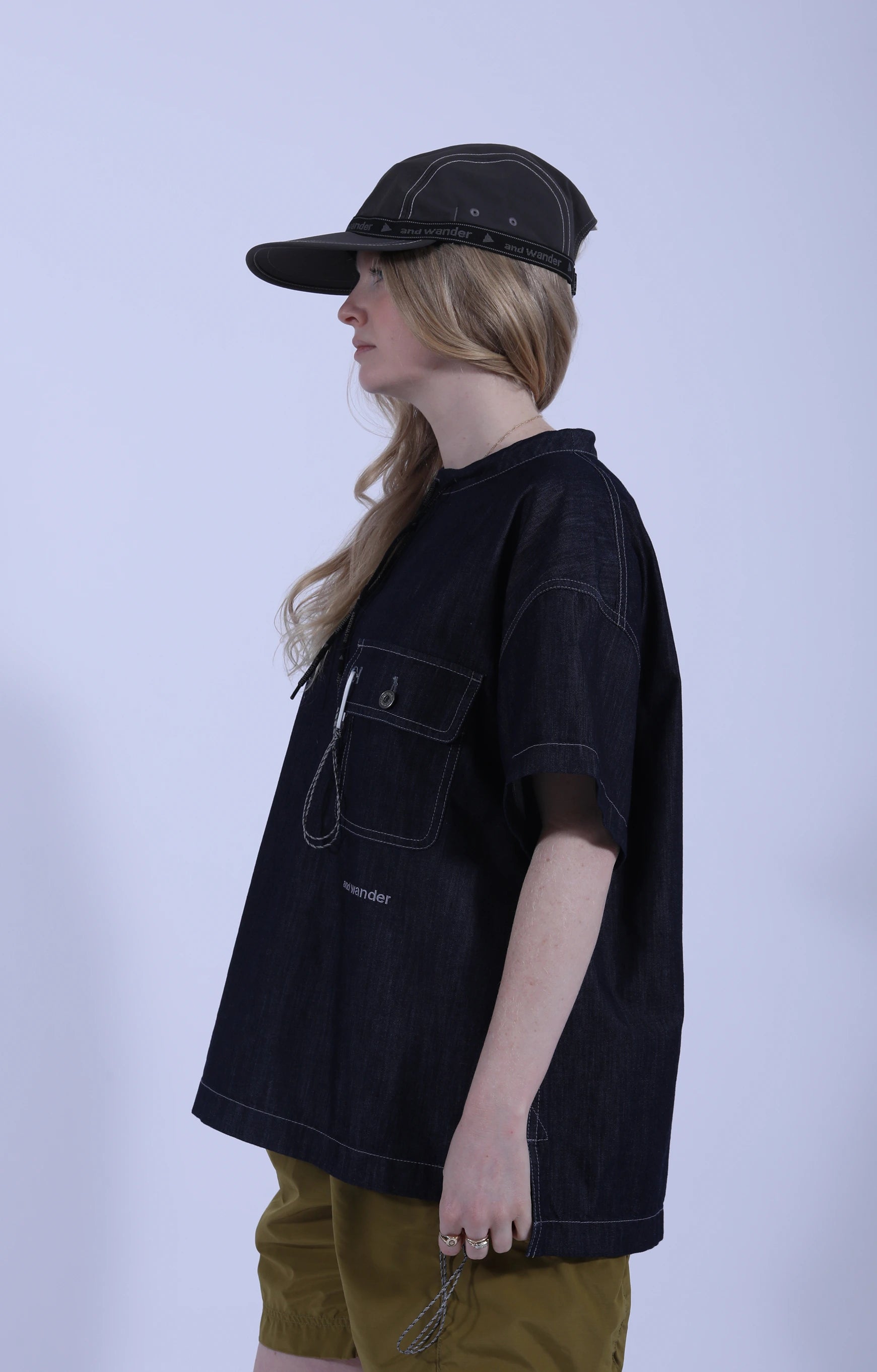 Dry Easy Denim T (W) Navy