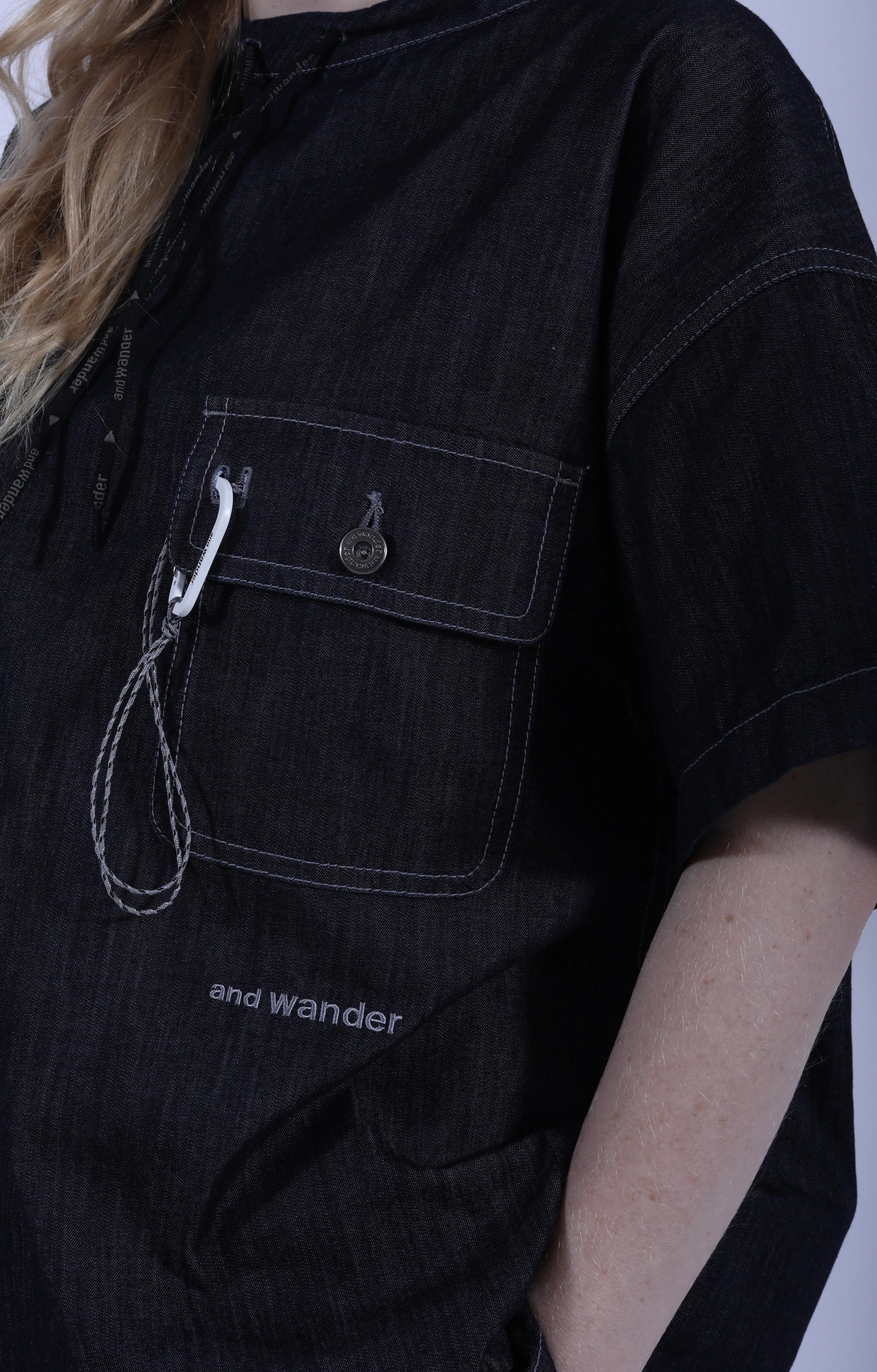 Dry Easy Denim T (W) Navy