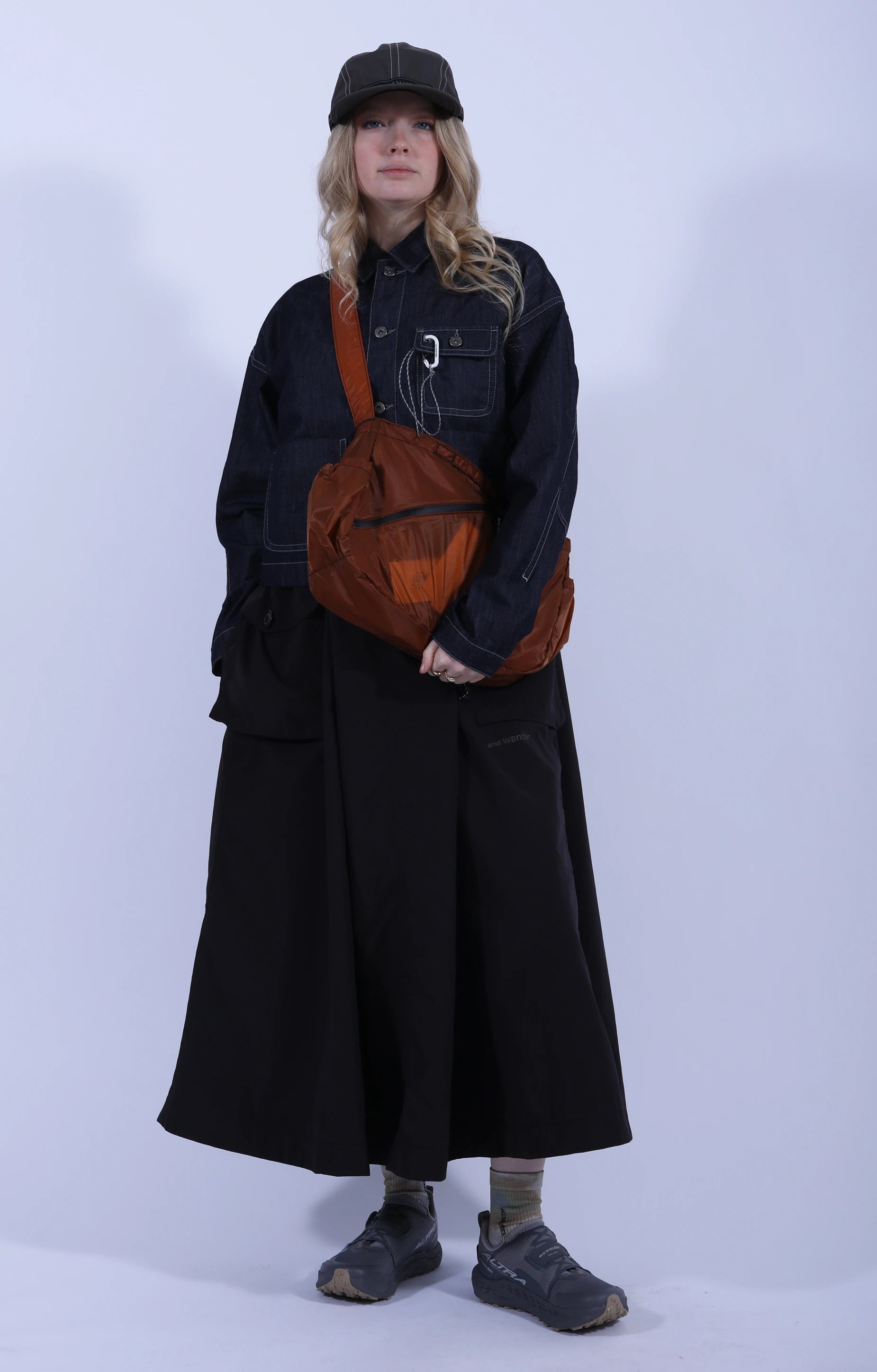 Oversized Cargo Dress (W) Black