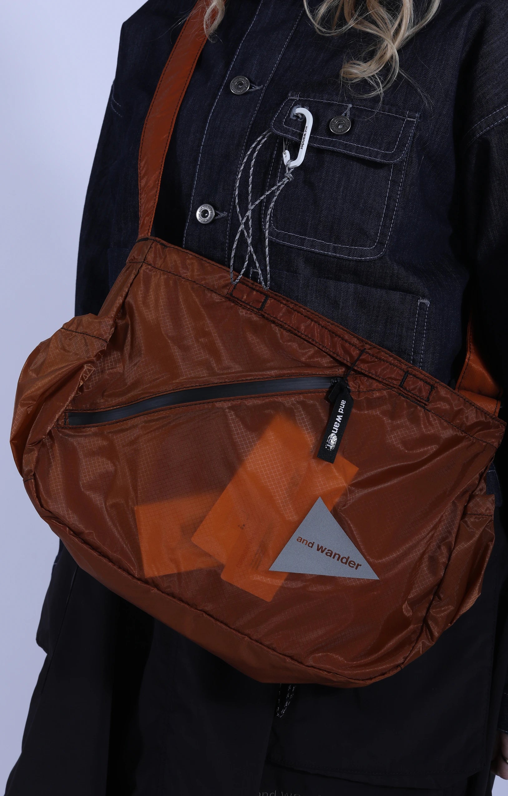 Sil Shoulder Bag Dark Orange