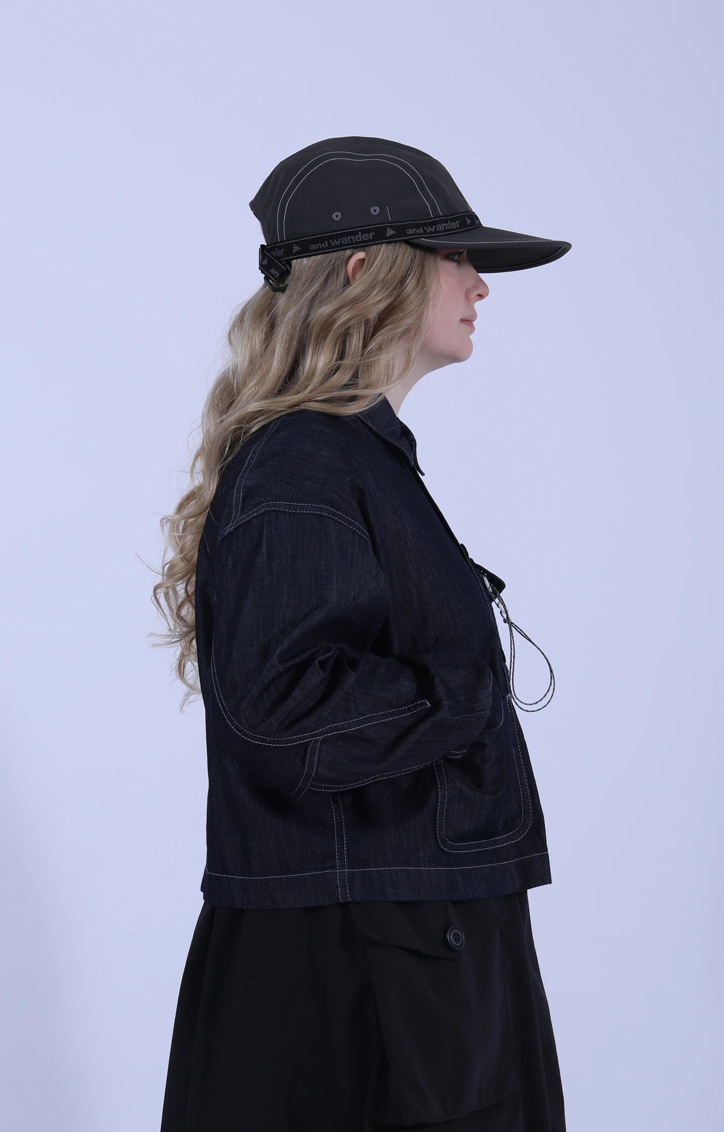 Dry Easy Denim Shirt Jacket Navy