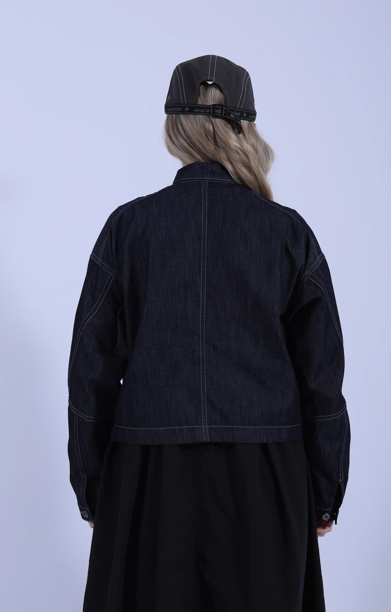 Dry Easy Denim Shirt Jacket Navy