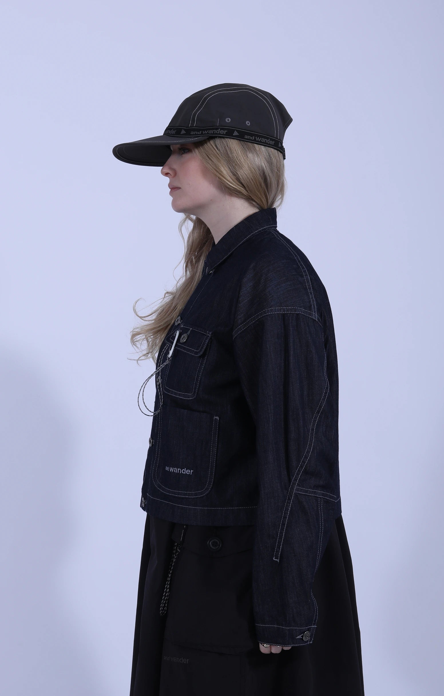 Dry Easy Denim Shirt Jacket Navy