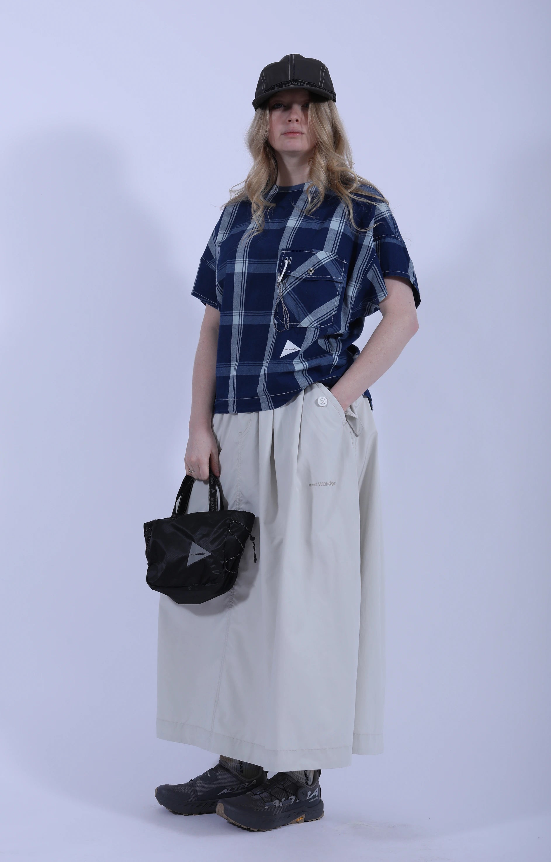 Oversized Cargo Skirt (W) Off-White