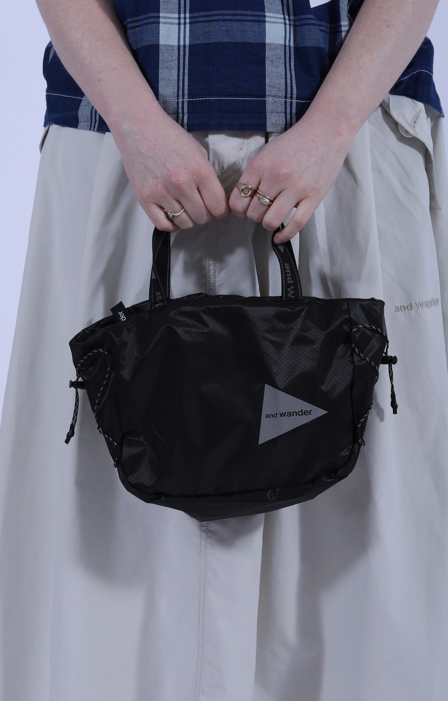 Sil Mini Tote Bag Black