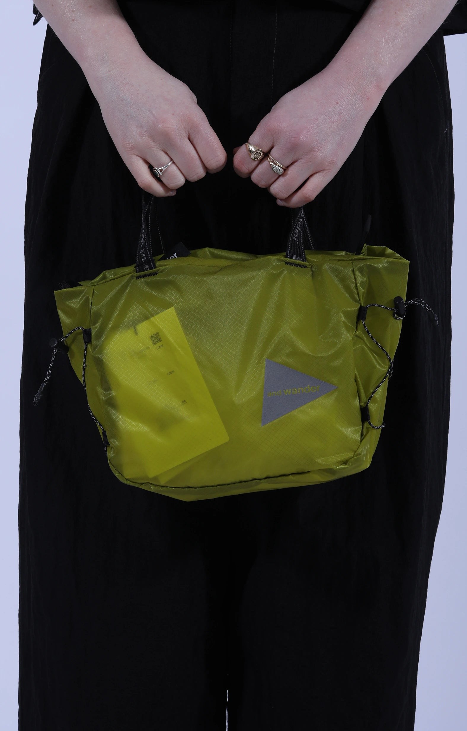 Sil Mini Tote Bag Yellow Green