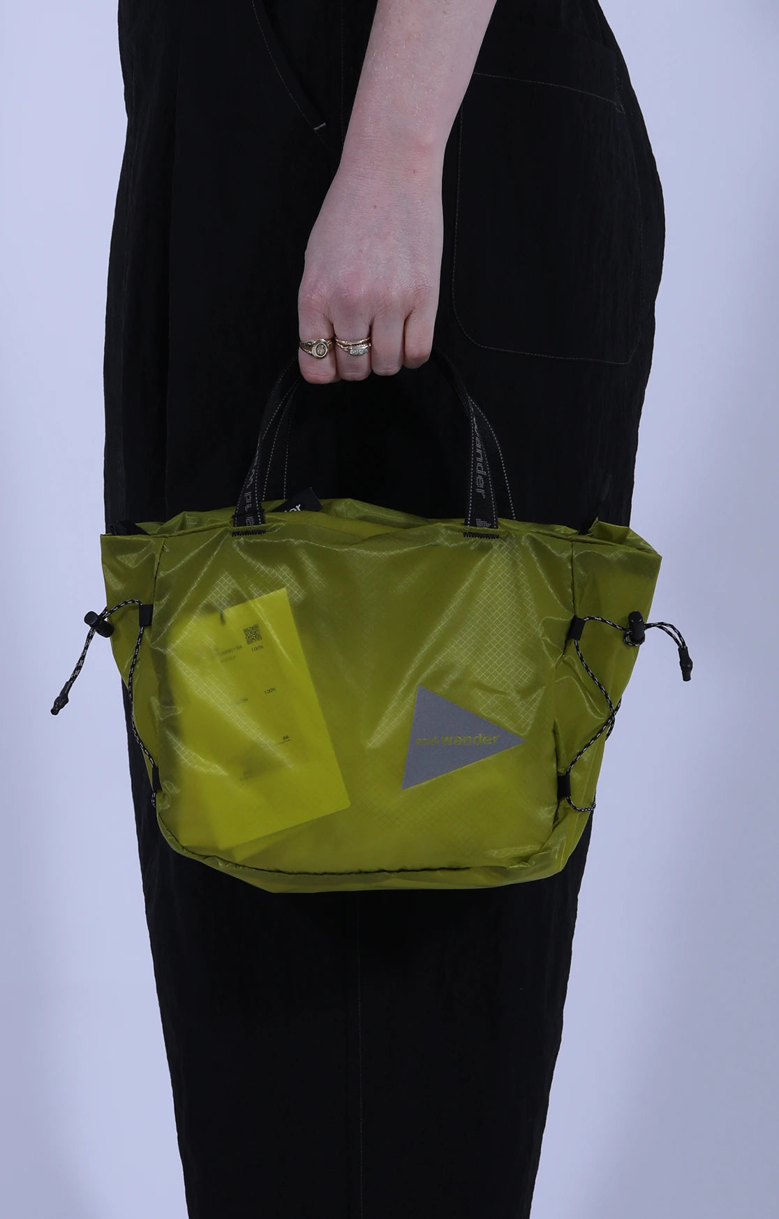 Sil Mini Tote Bag Yellow Green