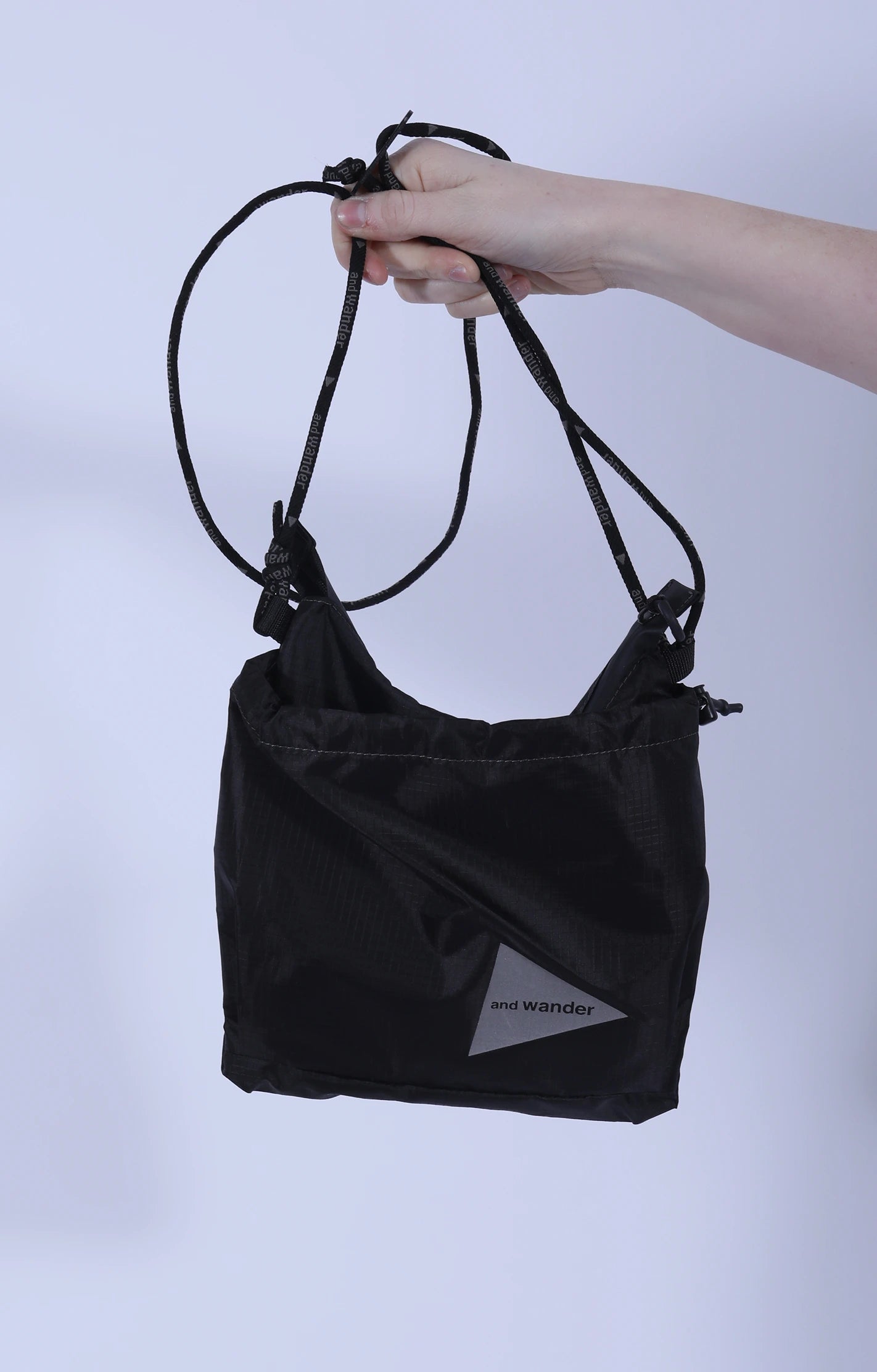 Crispy Ripstop Sacoche Black