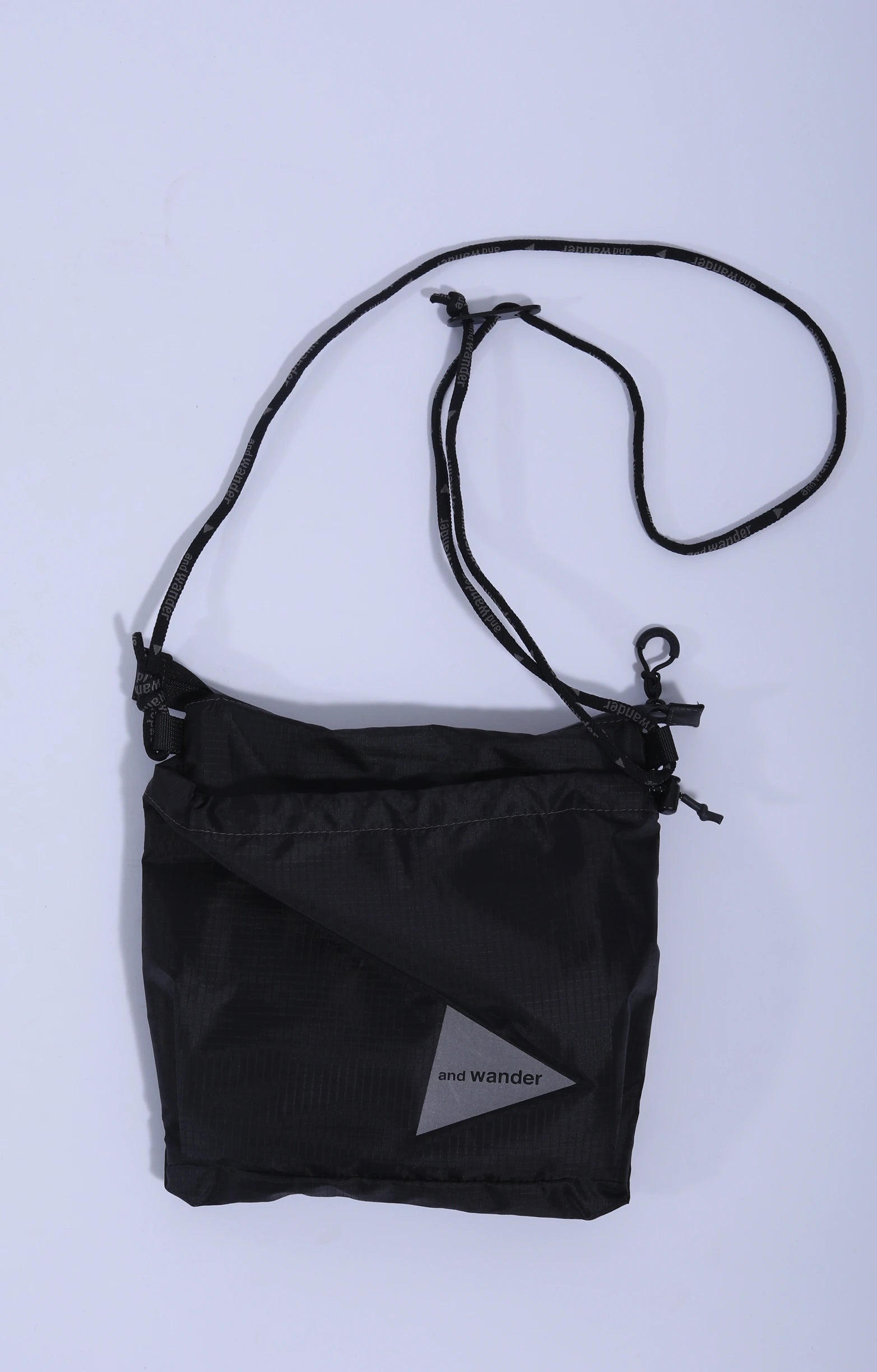 Crispy Ripstop Sacoche Black