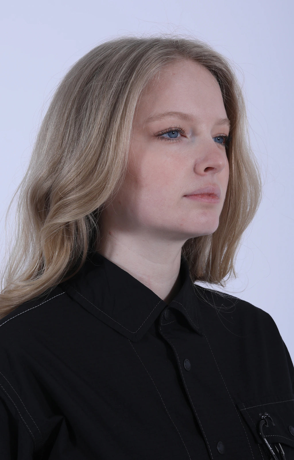 Cordura Cotton Rip Shirt Jacket Black