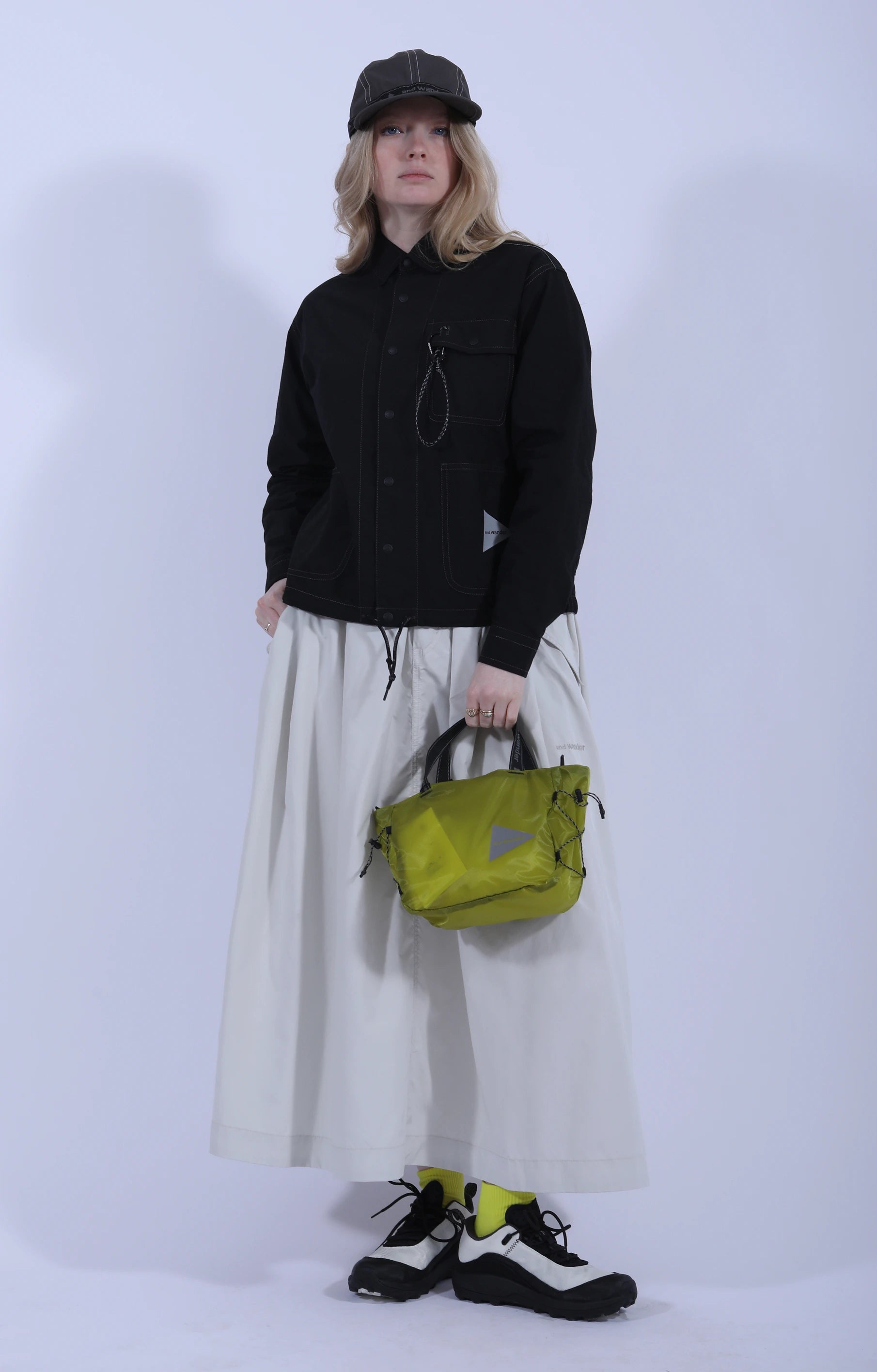 Sil Mini Tote Bag Yellow Green