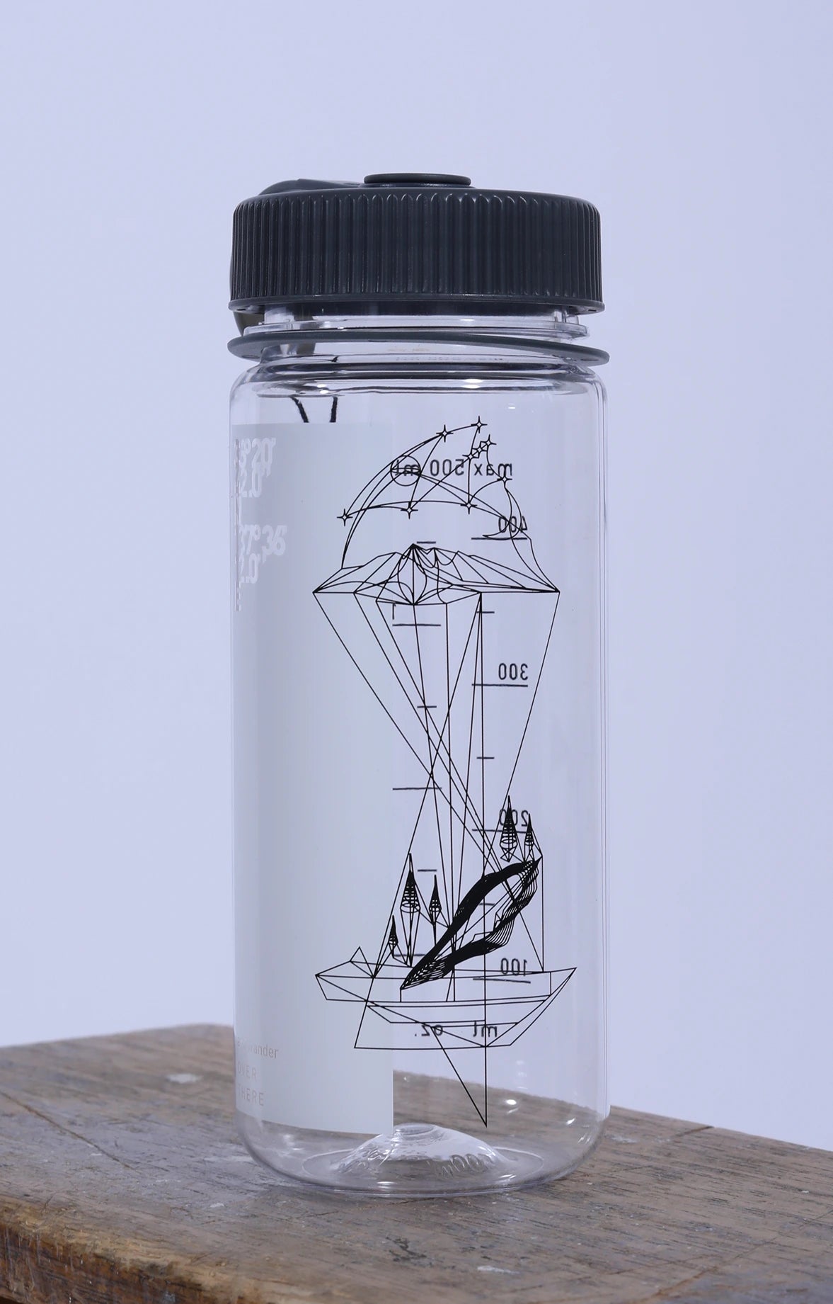 Kagamiike Printed Bottle White