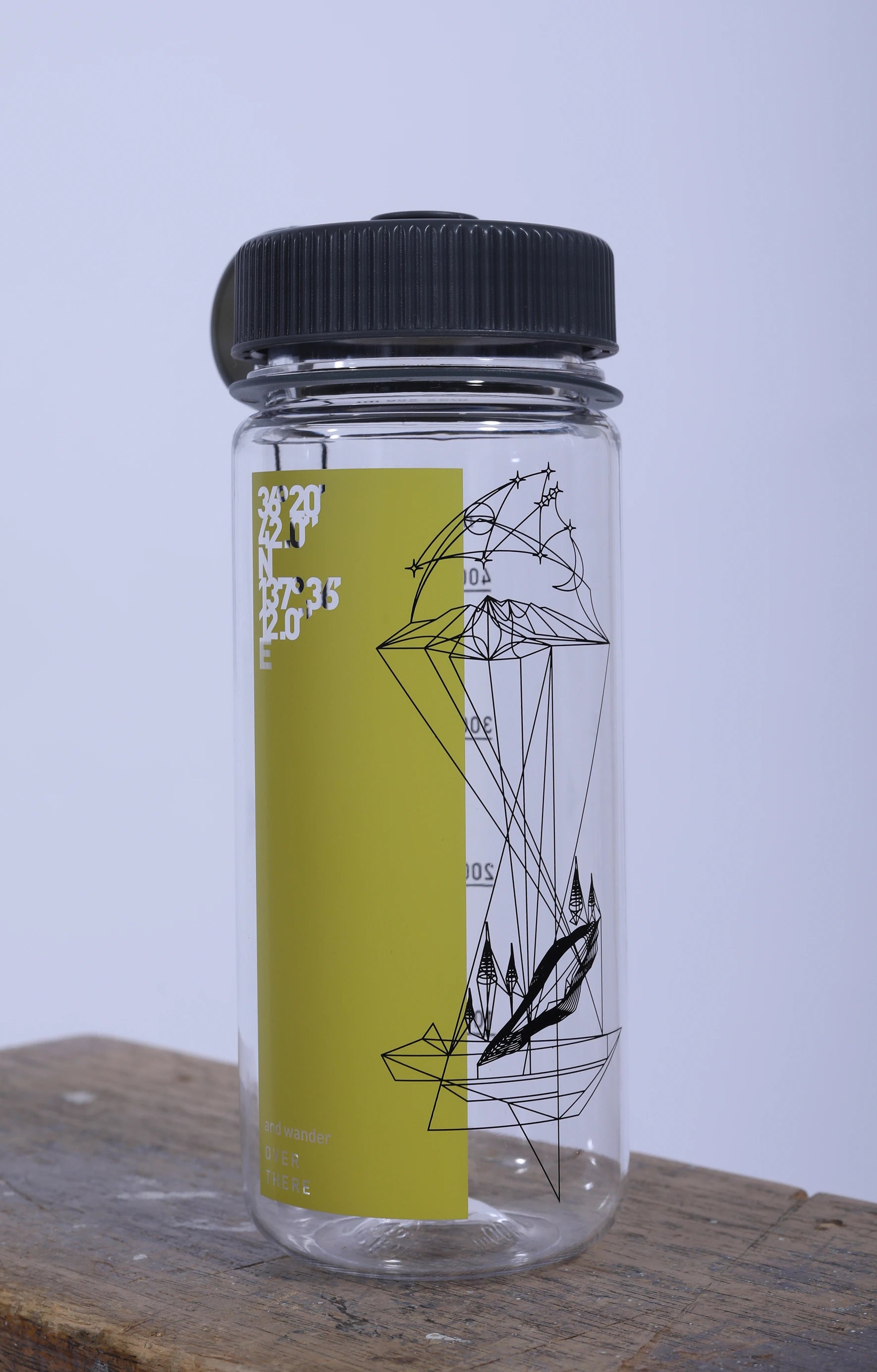 Kagamiike Printed Bottle Yellow