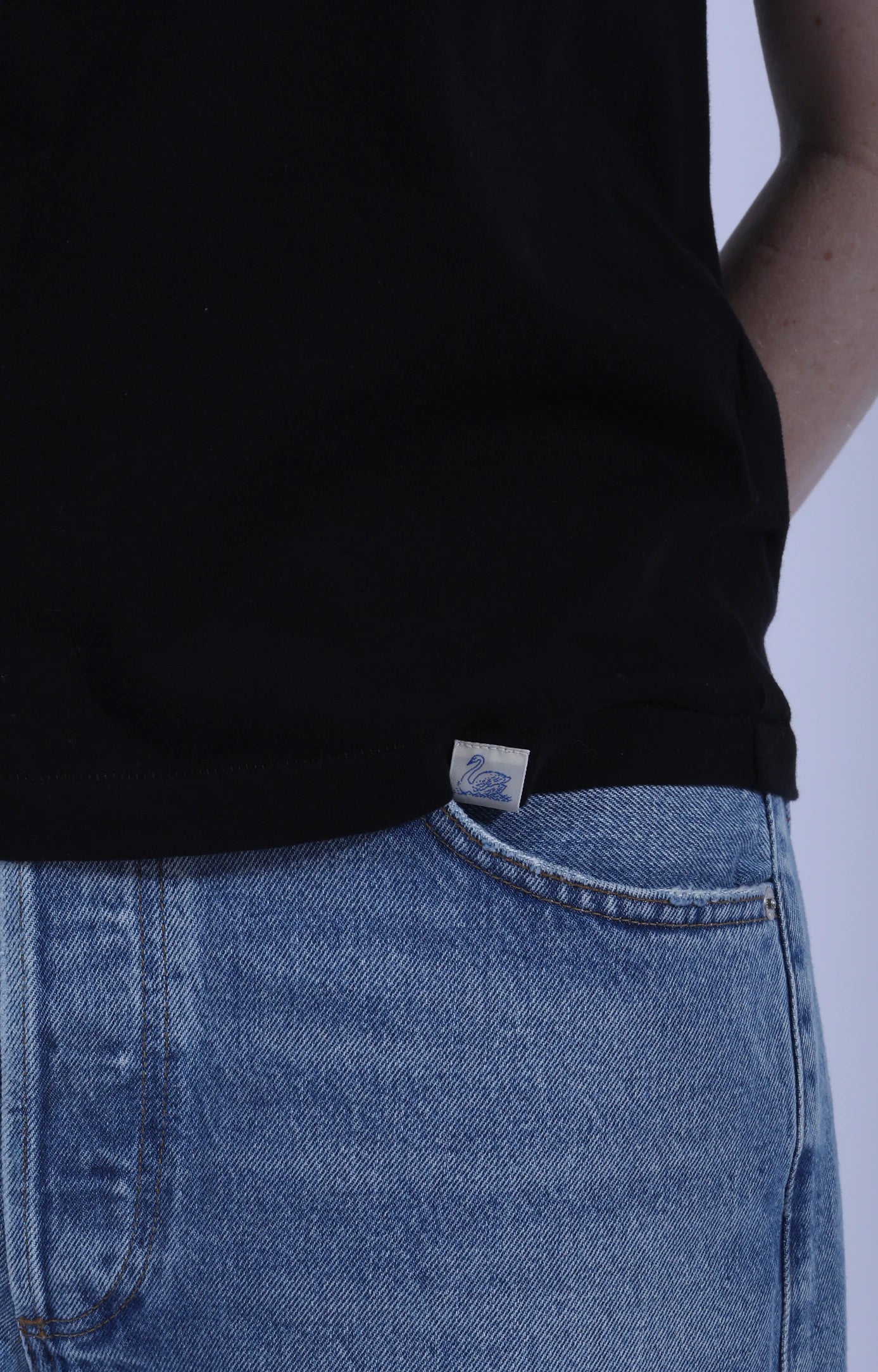 Soft Pima Tank Top Deep Black