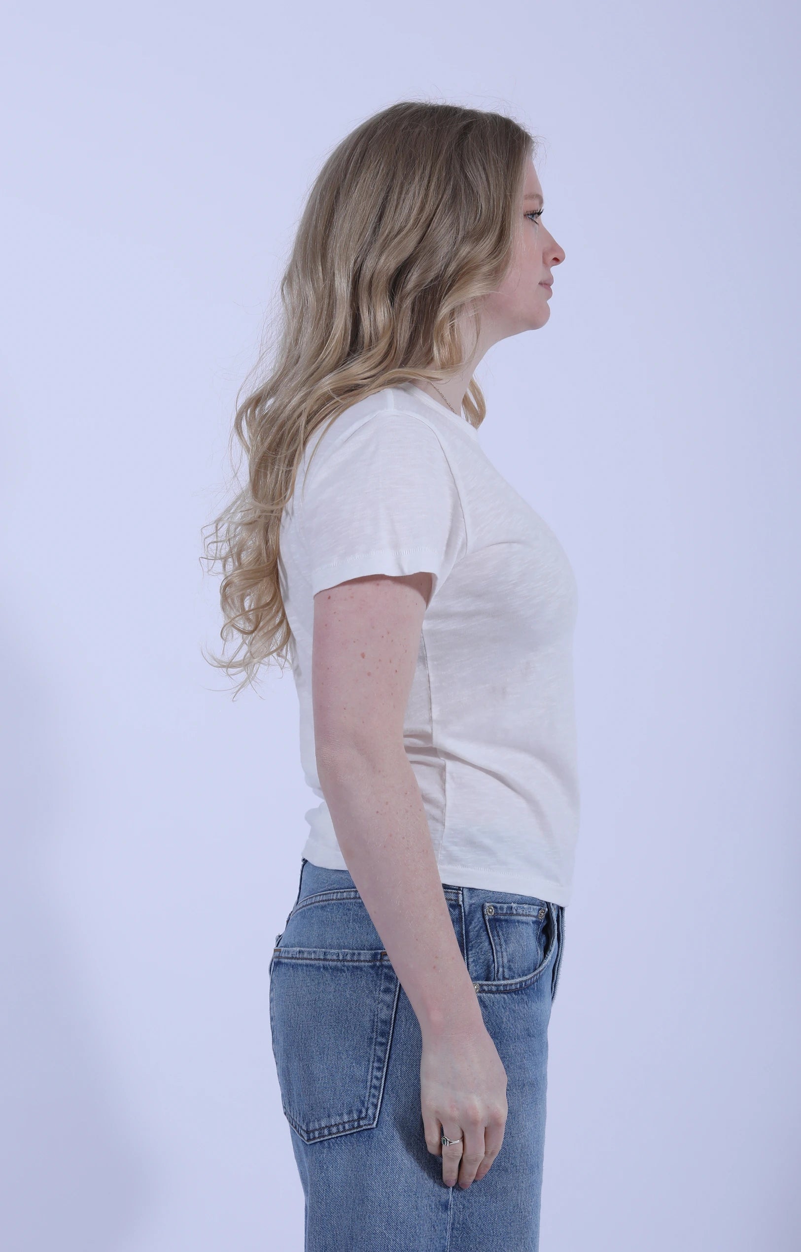 Slub Pima T-Shirt White