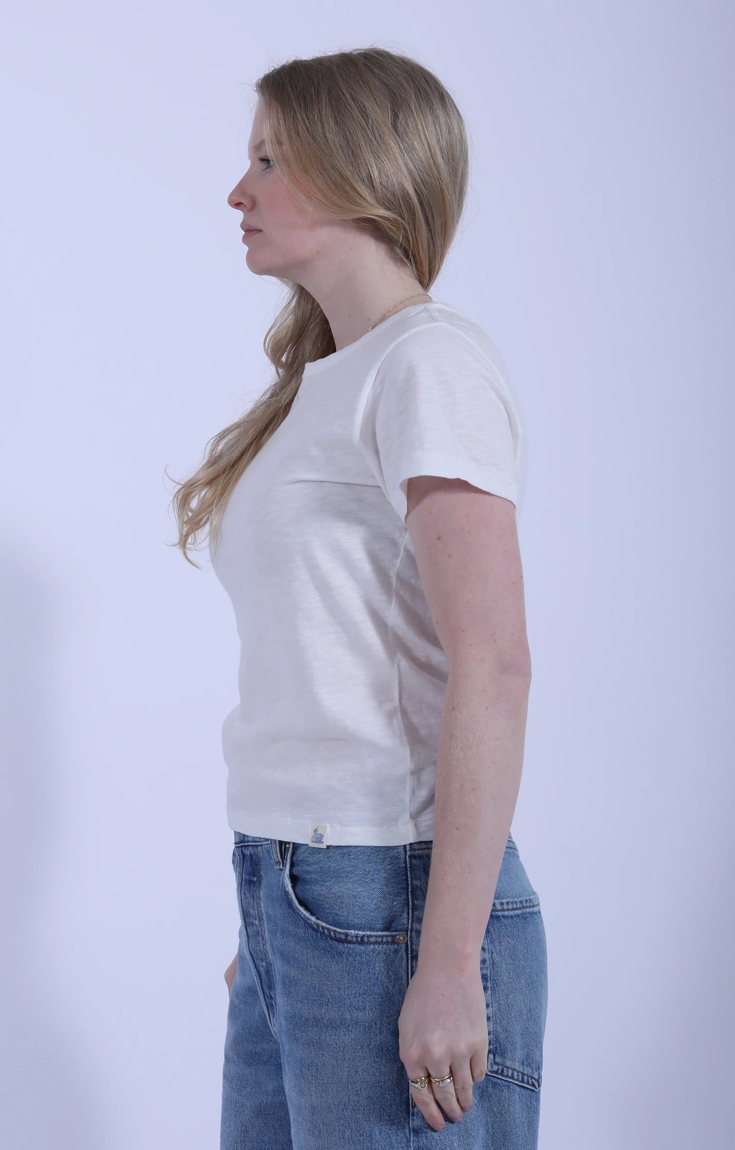 Slub Pima T-Shirt White