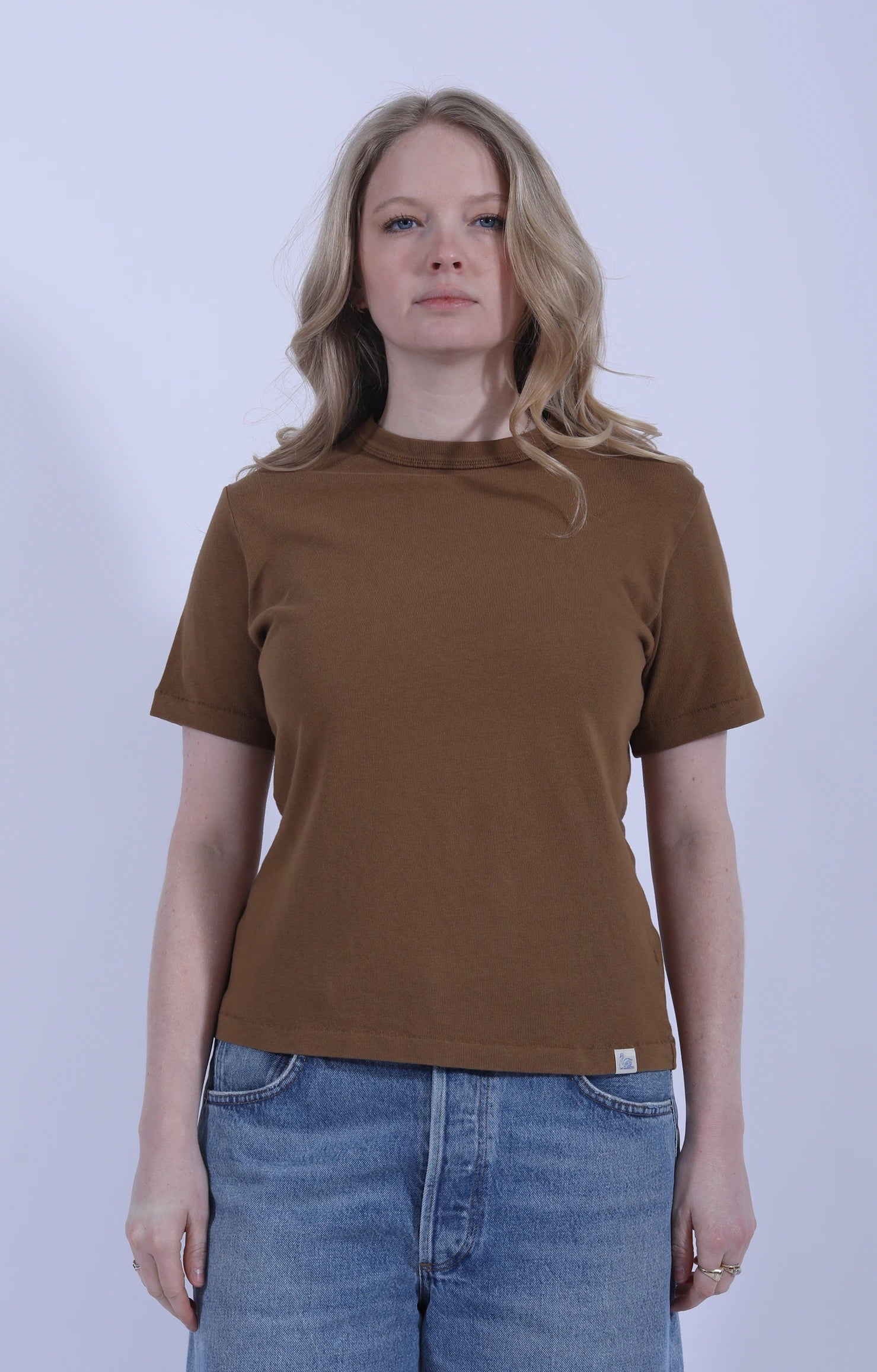 Supple Authentic T-Shirt Dusted Khaki