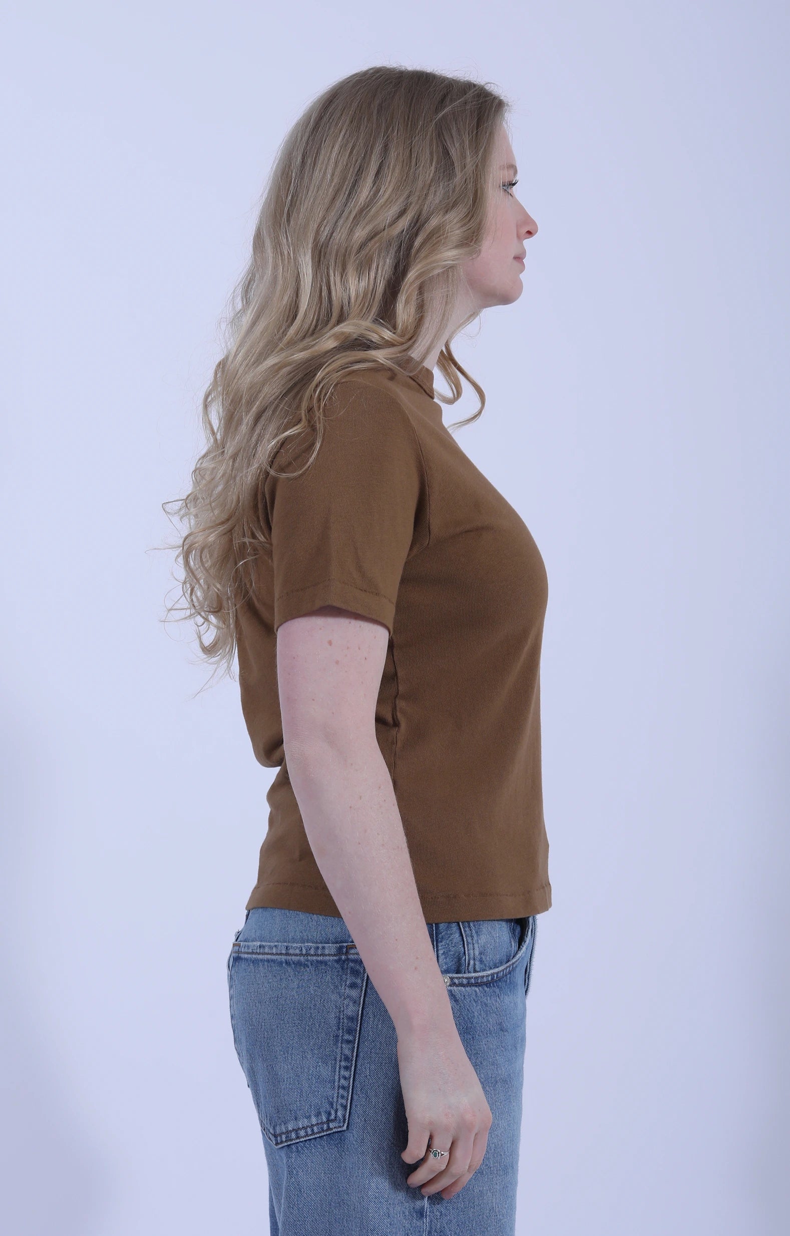 Supple Authentic T-Shirt Dusted Khaki