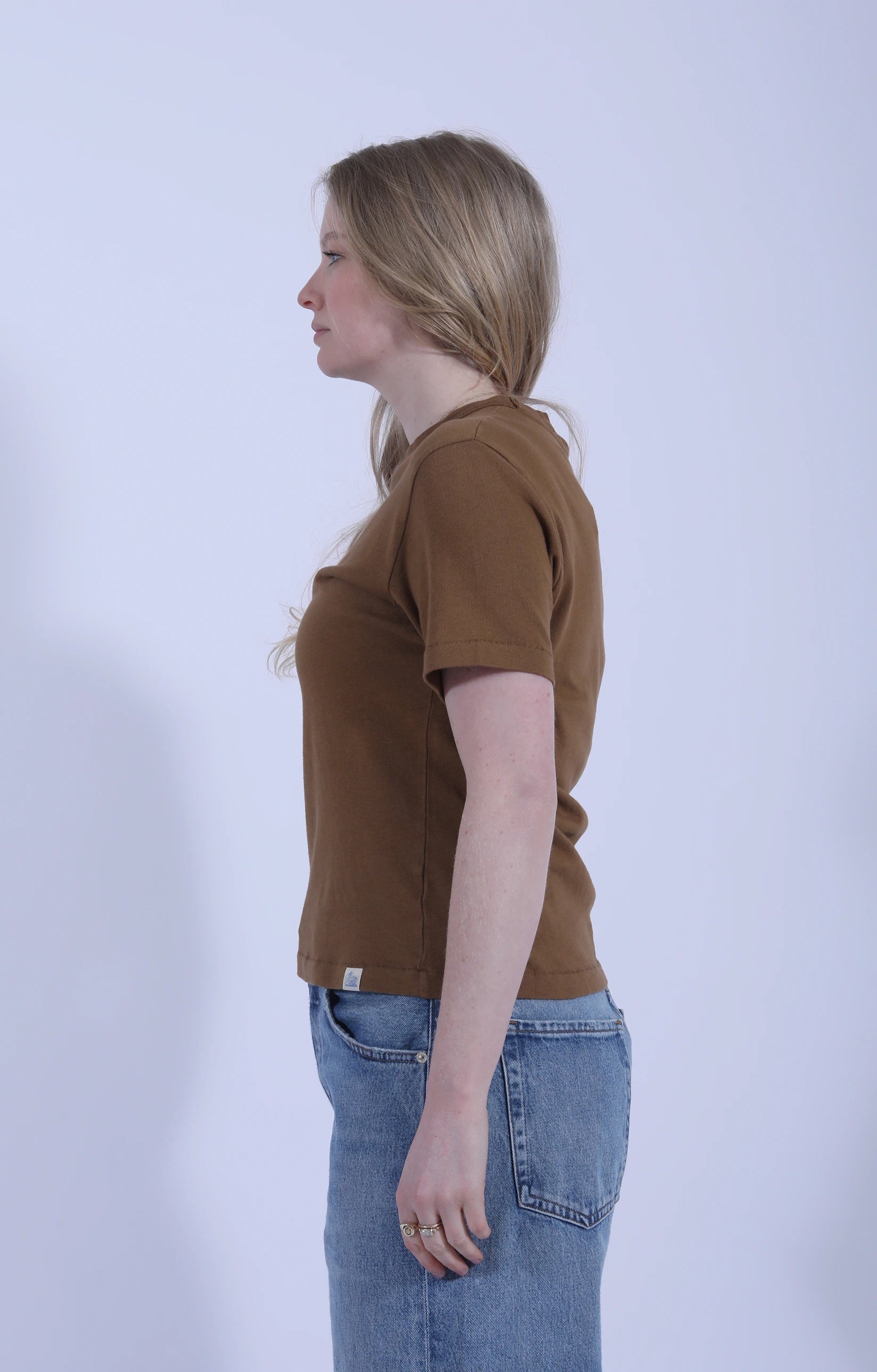 Supple Authentic T-Shirt Dusted Khaki